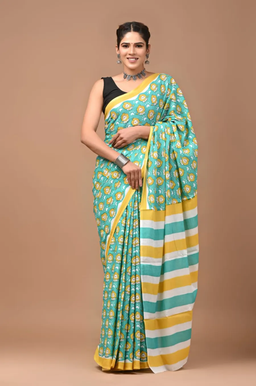 Stylish New Cotton Mulmul Saree